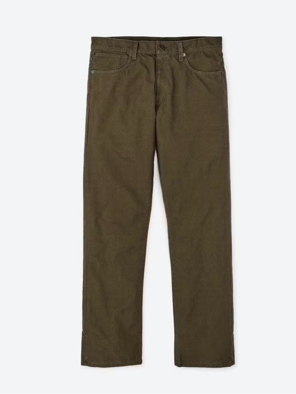 Filson Mens Dry Tin 5-Pocket Pants in Marsh Green 36x32 New w/o Tags